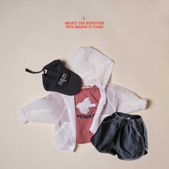Boneoune - Korean Children Fashion - #kidsstore - Peace Bird Short Sleeve Tee - 6
