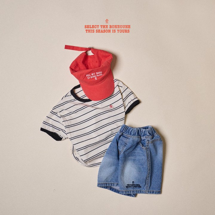 Boneoune - Korean Children Fashion - #kidzfashiontrend - Dante Short Sleeve Tee - 6