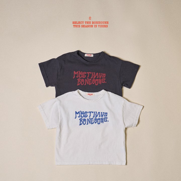 Boneoune - Korean Children Fashion - #kidzfashiontrend - Must Have Short Sleeve Tee - 5