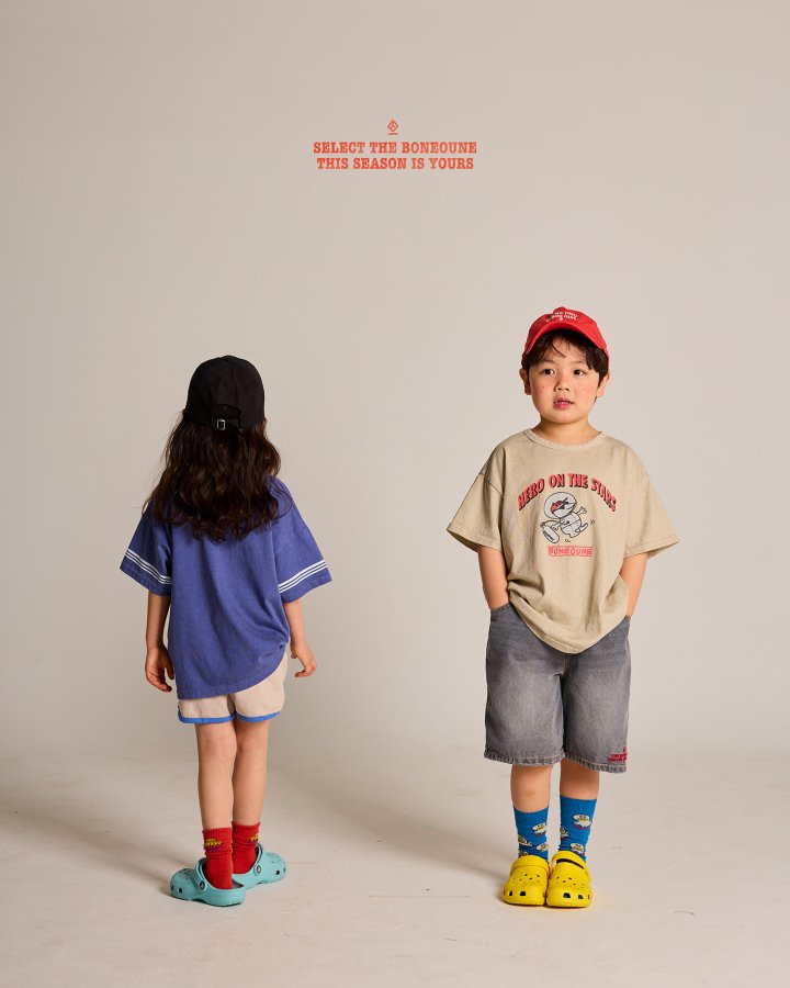 Boneoune - Korean Children Fashion - #kidzfashiontrend - Mania Pigment Short Sleeve Tee