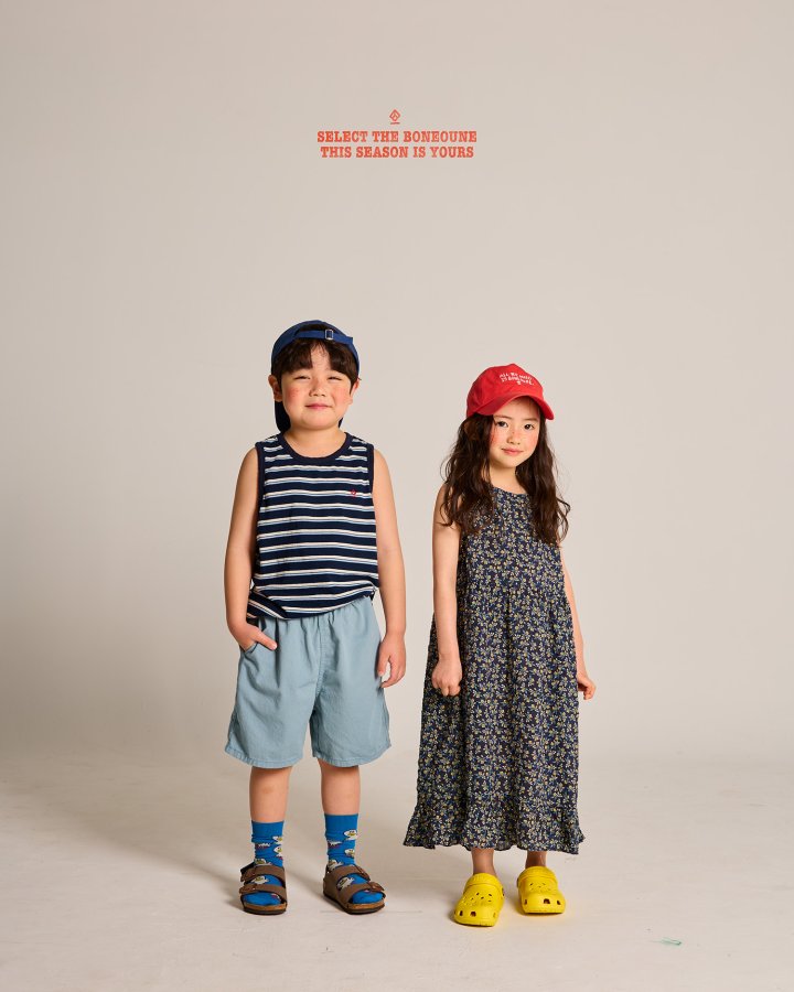 Boneoune - Korean Children Fashion - #kidzfashiontrend - Clover Sleeveless Tee - 11