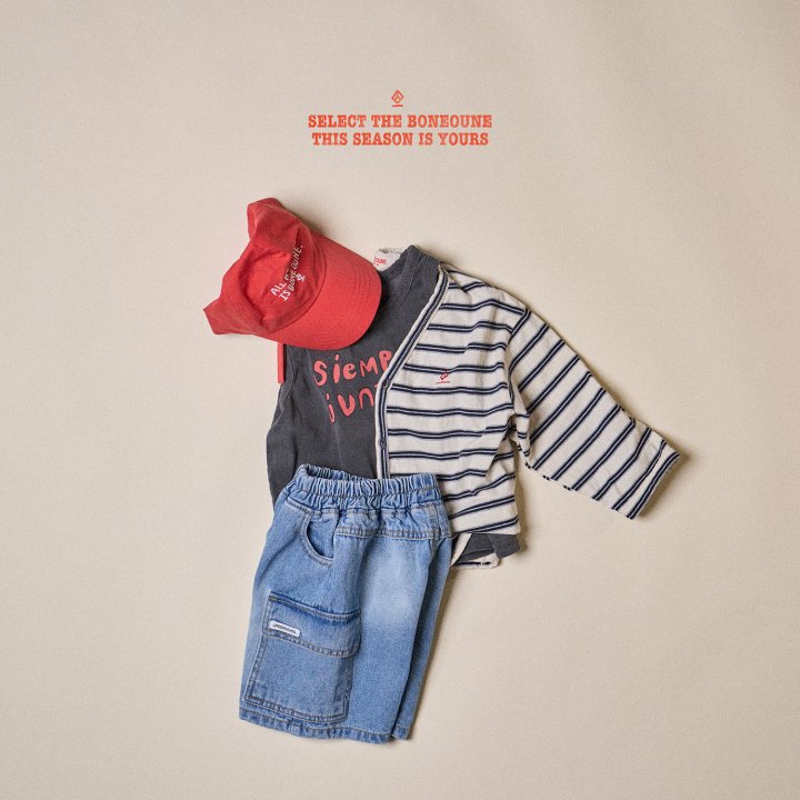 Boneoune - Korean Children Fashion - #kidzfashiontrend - Siempre Sleeveless Tee - 5