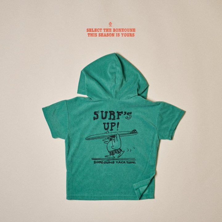 Boneoune - Korean Children Fashion - #littlefashionista - Surfer Beach Hoodie - 5
