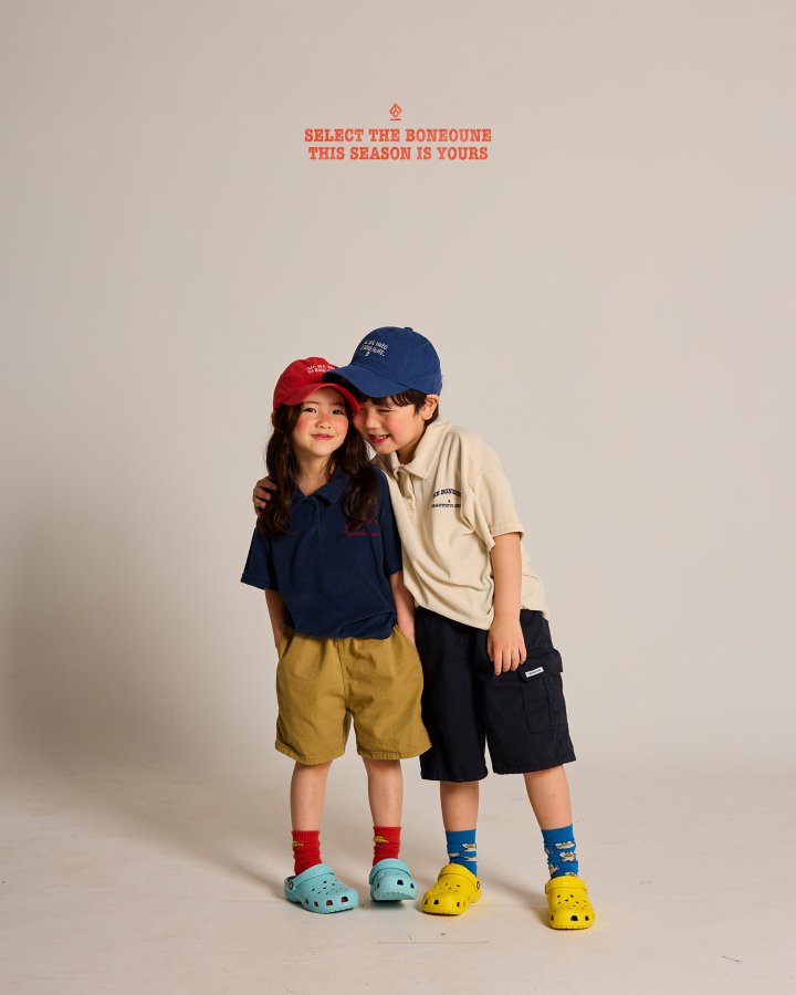 Boneoune - Korean Children Fashion - #littlefashionista - Dudu Cotton Cargo Pants - 10