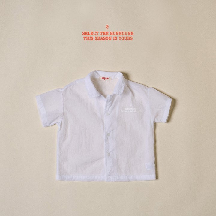 Boneoune - Korean Children Fashion - #littlefashionista - Vibe Short Sleeve Shirt - 6