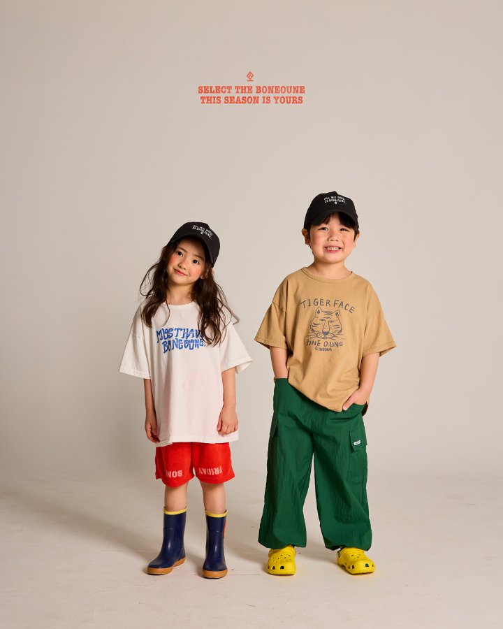 Boneoune - Korean Children Fashion - #littlefashionista - Tiger City Short Sleeve Tee - 5