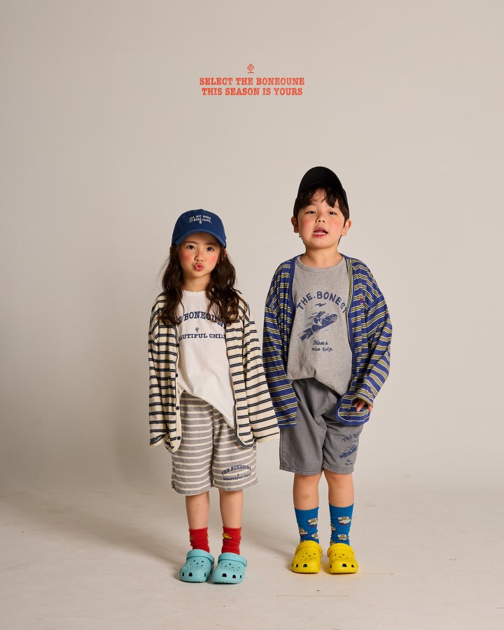 Boneoune - Korean Children Fashion - #littlefashionista - Rocket Short Sleeve Tee - 8