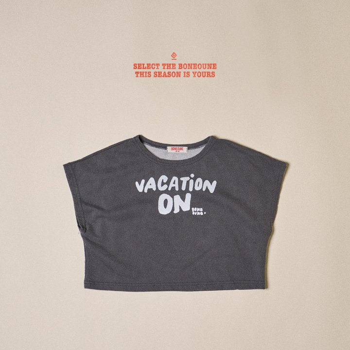 Boneoune - Korean Children Fashion - #littlefashionista - Vacation Crop Tee - 2