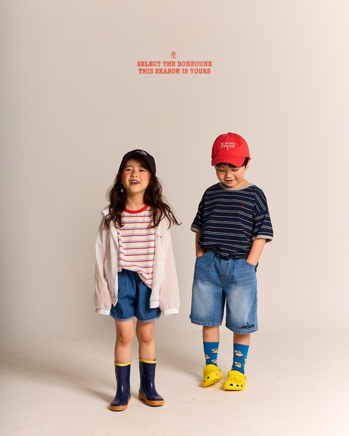 Boneoune - Korean Children Fashion - #littlefashionista - Standard Denim Pants - 11