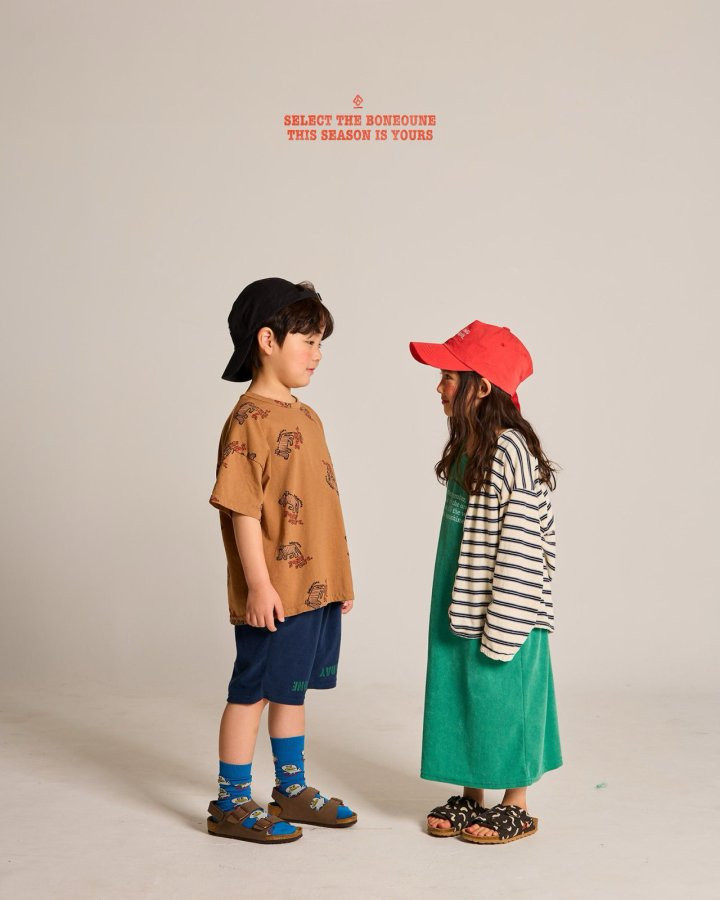 Boneoune - Korean Children Fashion - #magicofchildhood - Bonjoir Cheetah Short Sleeve Tee - 11