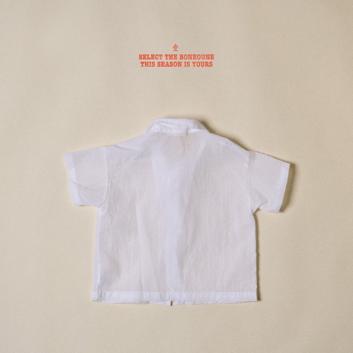 Boneoune - Korean Children Fashion - #magicofchildhood - Vibe Short Sleeve Shirt - 7