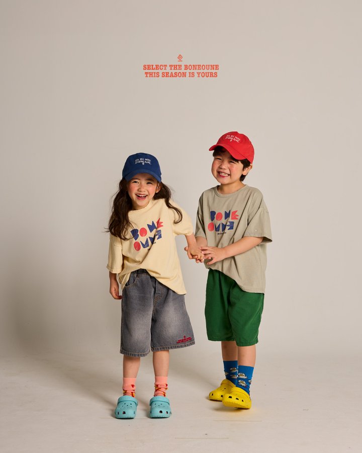 Boneoune - Korean Children Fashion - #magicofchildhood - Shape Short Sleeve Tee - 10