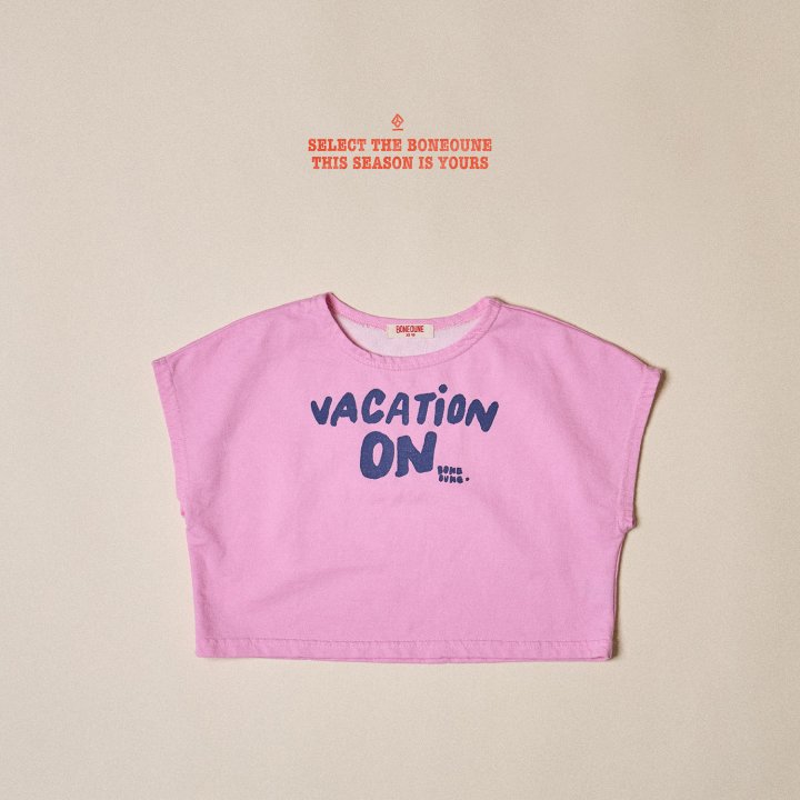 Boneoune - Korean Children Fashion - #magicofchildhood - Vacation Crop Tee - 3