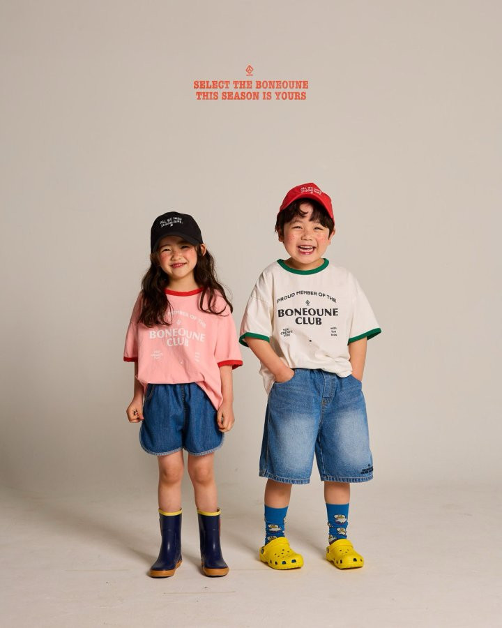 Boneoune - Korean Children Fashion - #minifashionista - Member Combo Short Sleeve Tee - 9
