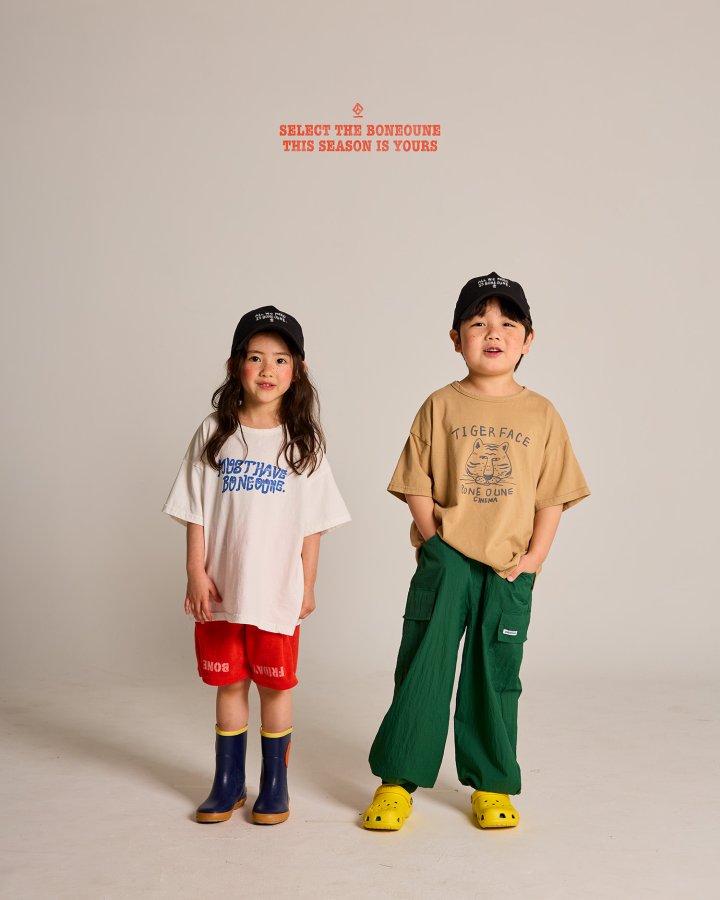 Boneoune - Korean Children Fashion - #minifashionista - Must Have Short Sleeve Tee - 9