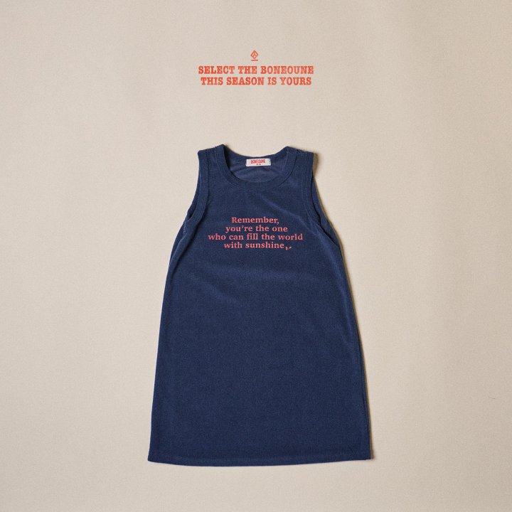 Boneoune - Korean Children Fashion - #minifashionista - Remember Terry One-piece - 3