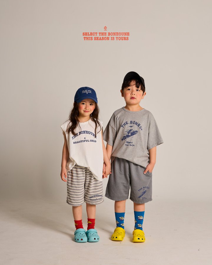 Boneoune - Korean Children Fashion - #minifashionista - Rocket Short Sleeve Tee - 10