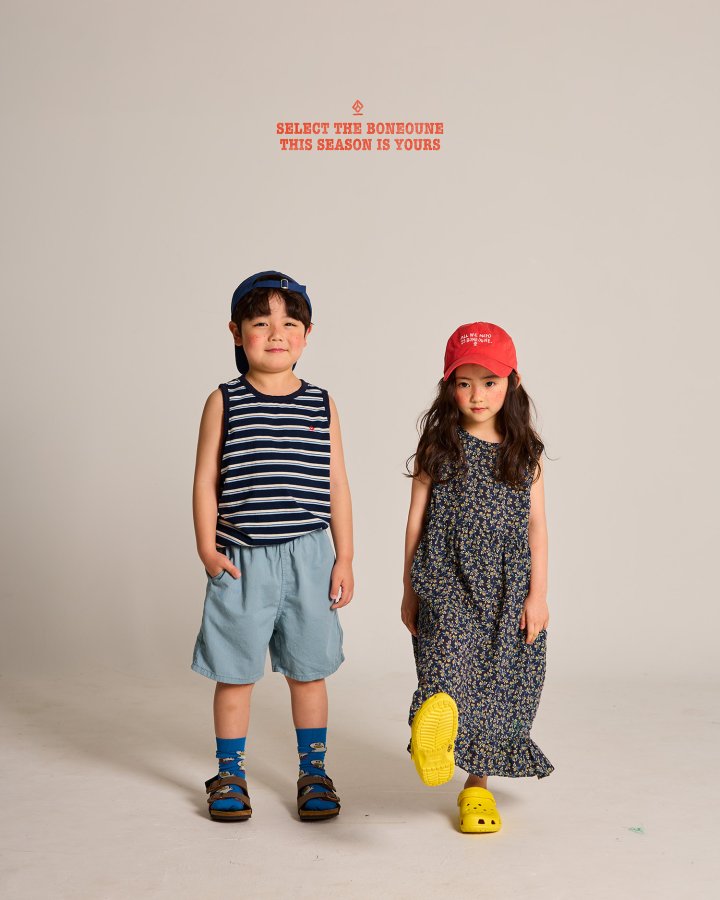 Boneoune - Korean Children Fashion - #minifashionista - Lovely Flower One-piece - 6
