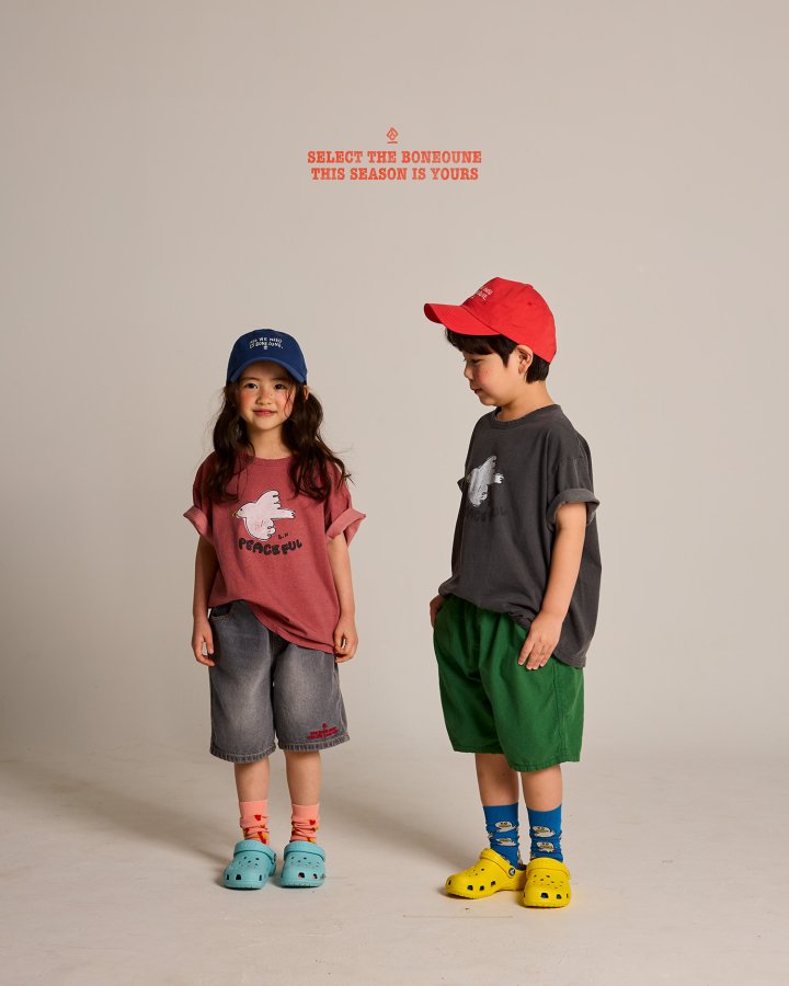 Boneoune - Korean Children Fashion - #minifashionista - Peace Bird Short Sleeve Tee - 11