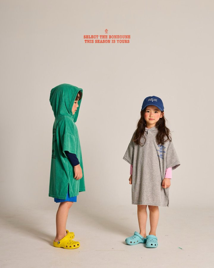Boneoune - Korean Children Fashion - #prettylittlegirls - Surfer Beach Hoodie - 8