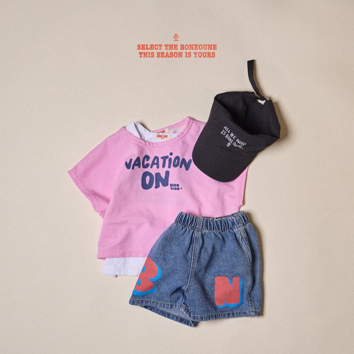 Boneoune - Korean Children Fashion - #prettylittlegirls - Vacation Crop Tee - 5