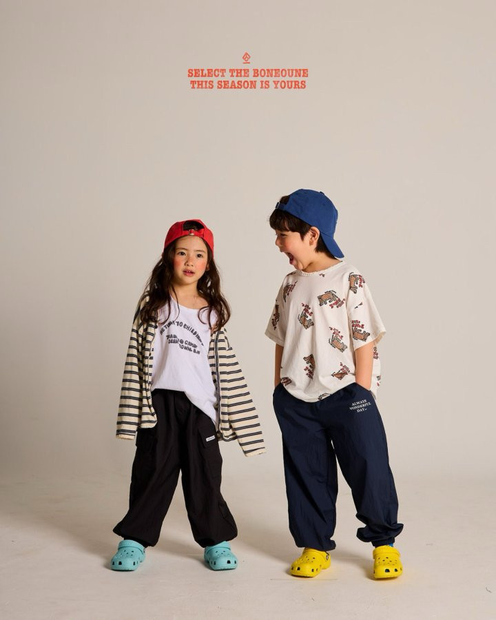Boneoune - Korean Children Fashion - #stylishchildhood - Cool Cool Cargo Jogger Pants - 10