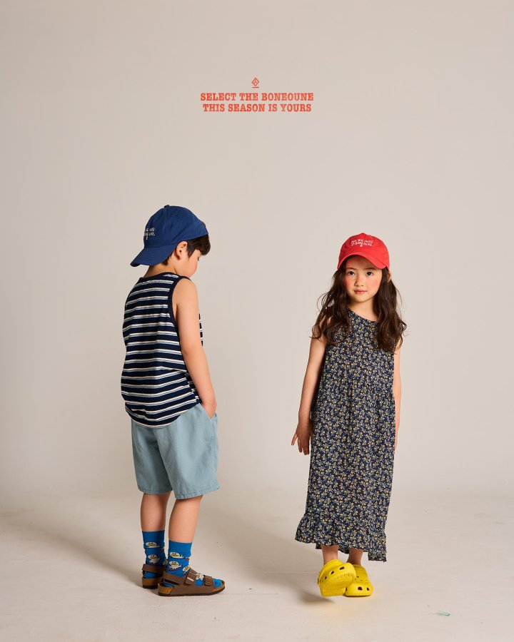 Boneoune - Korean Children Fashion - #stylishchildhood - Lovely Flower One-piece - 10