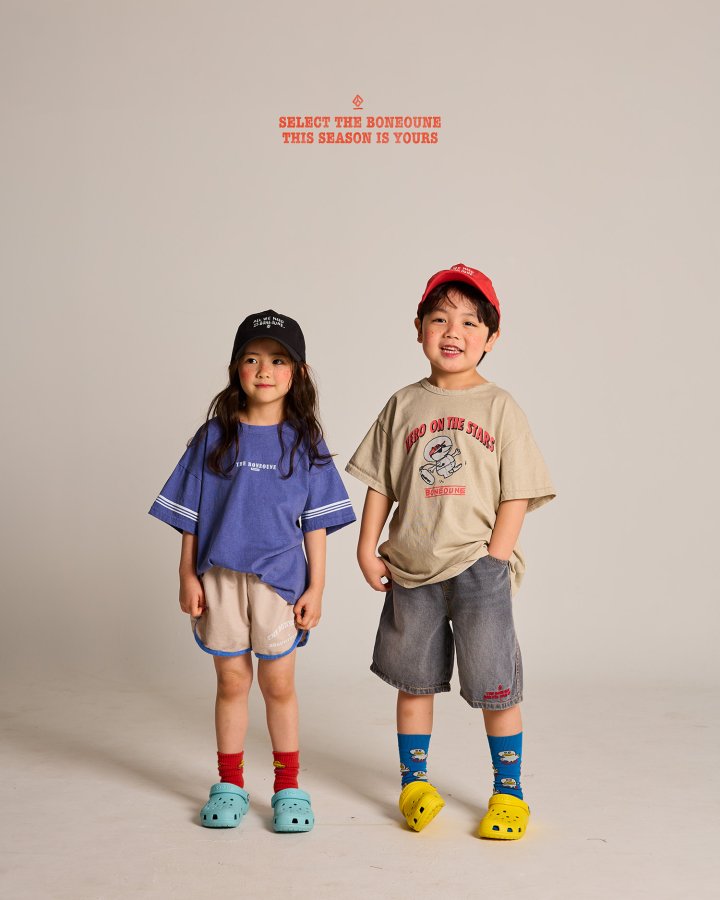 Boneoune - Korean Children Fashion - #stylishchildhood - Mania Pigment Short Sleeve Tee - 9