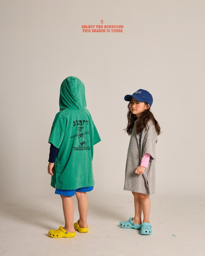 Boneoune - Korean Children Fashion - #todddlerfashion - Surfer Beach Hoodie - 9