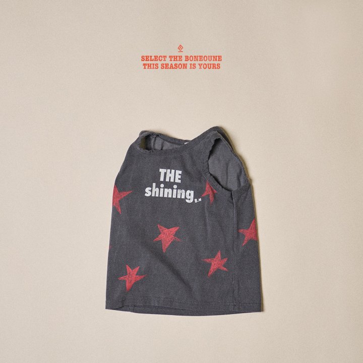 Boneoune - Korean Children Fashion - #toddlerclothing - Shining Sleeveless Tee - 5