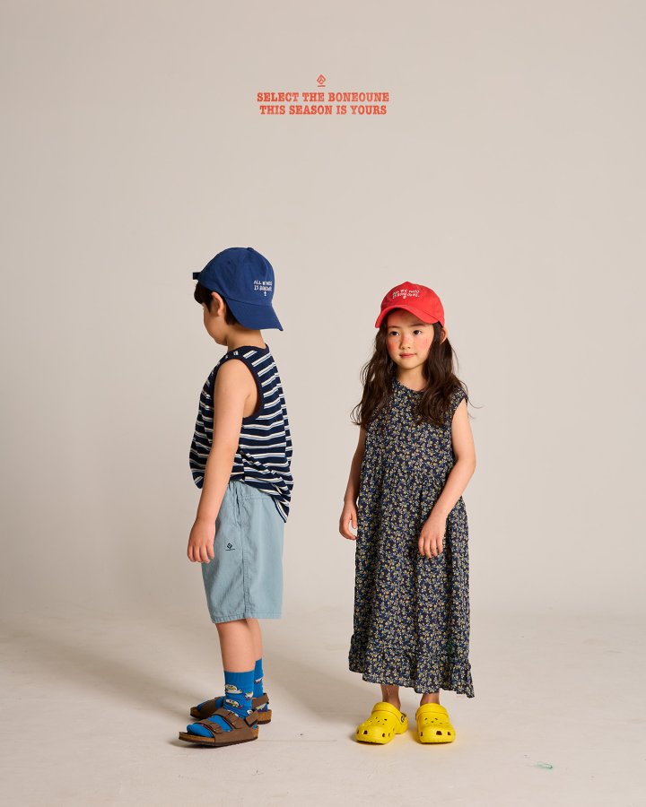 Boneoune - Korean Children Fashion - #toddlerclothing - Lovely Flower One-piece - 9