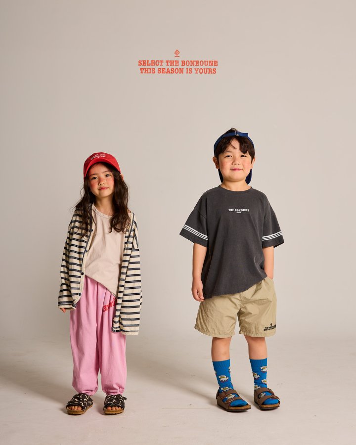 Boneoune - Korean Children Fashion - #toddlerclothing - Mania Pigment Short Sleeve Tee - 8