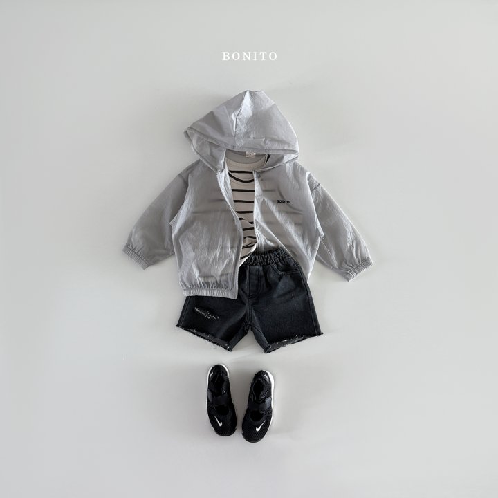 Bonito - Korean Children Fashion - #Kfashion4kids - Windy Cooling Hood Zip-Up Jacket - 8