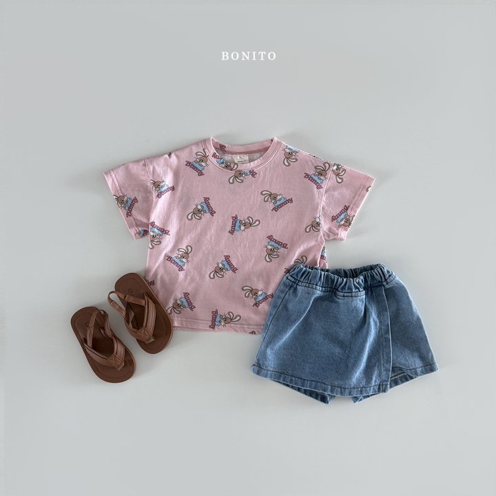 Bonito - Korean Children Fashion - #Kfashion4kids - Denim Skirt Shorts - 8
