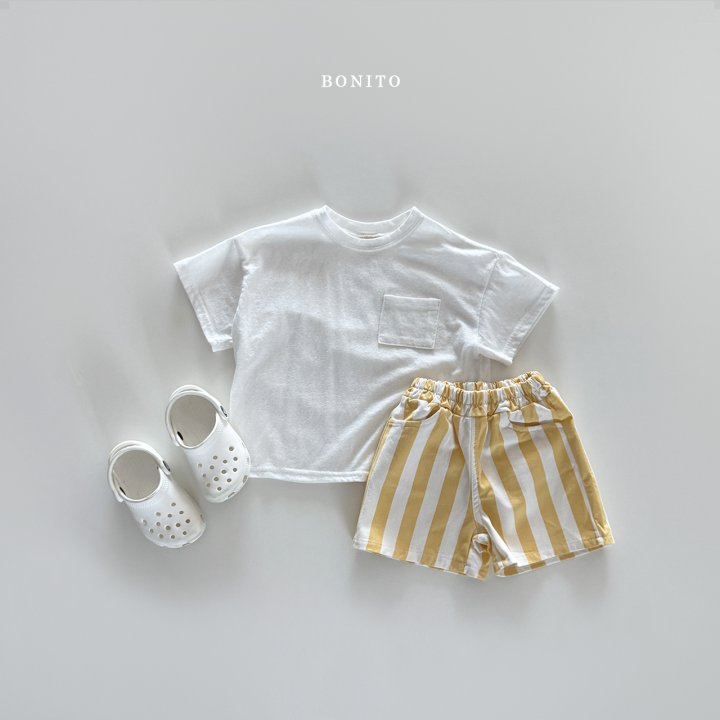 Bonito - Korean Children Fashion - #Kfashion4kids - Vertical Stripe Shorts - 12