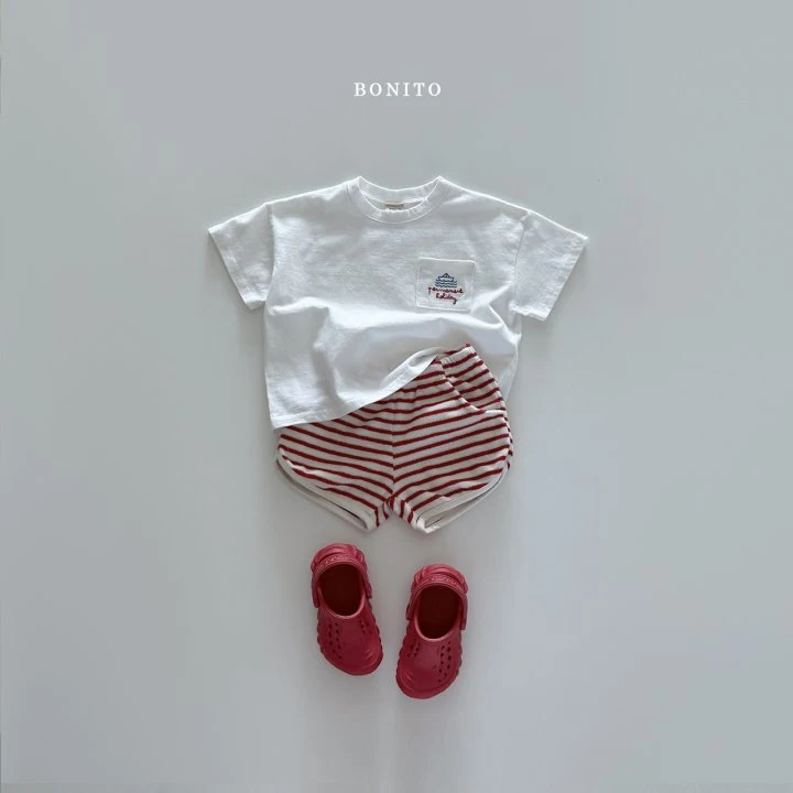 Bonito - Korean Children Fashion - #Kfashion4kids - Sailboat Pocket Tee - 11