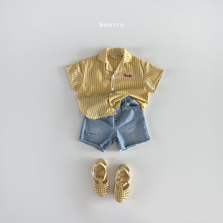 Bonito - Korean Children Fashion - #Kfashion4kids - Couple Stripe Shirt - 6