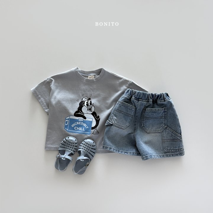 Bonito - Korean Children Fashion - #Kfashion4kids - Carpenter Denim Shorts - 11