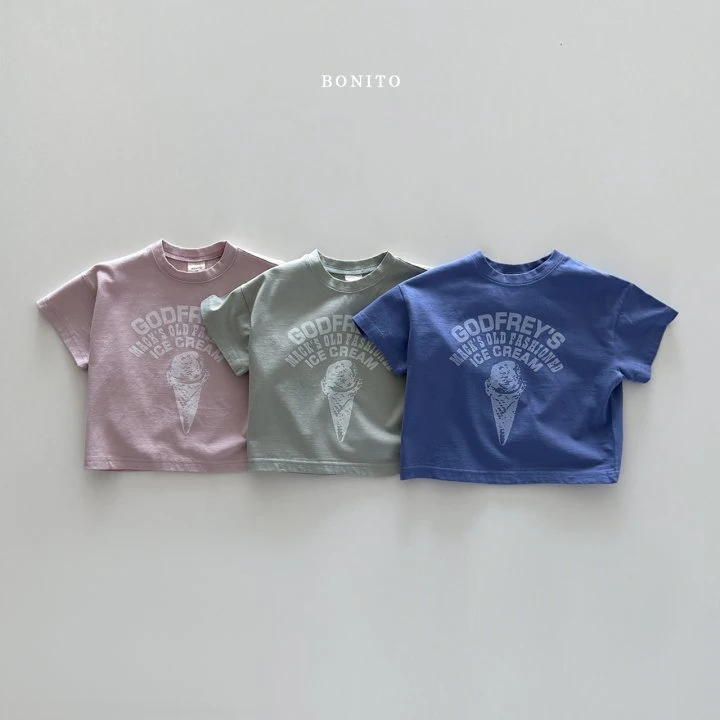 Bonito - Korean Children Fashion - #childofig - God Free Ice Cream Tee - 3