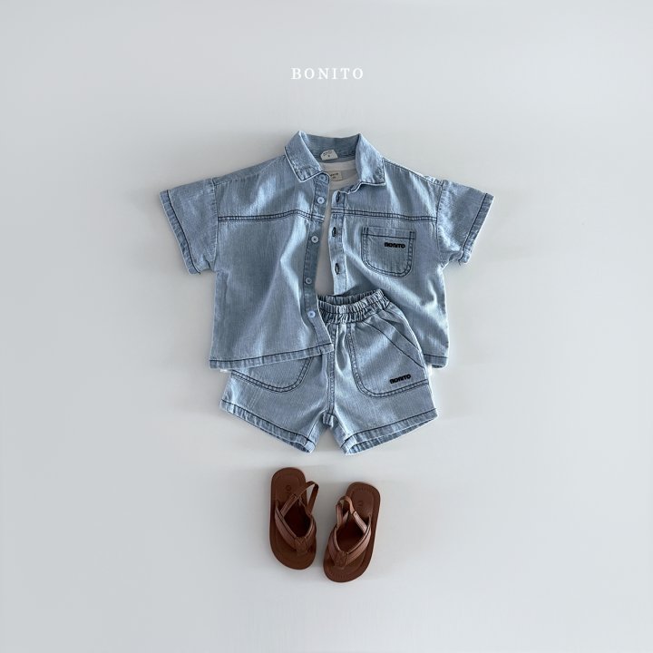 Bonito - Korean Children Fashion - #childofig - Fatigue Denim Pants - 9
