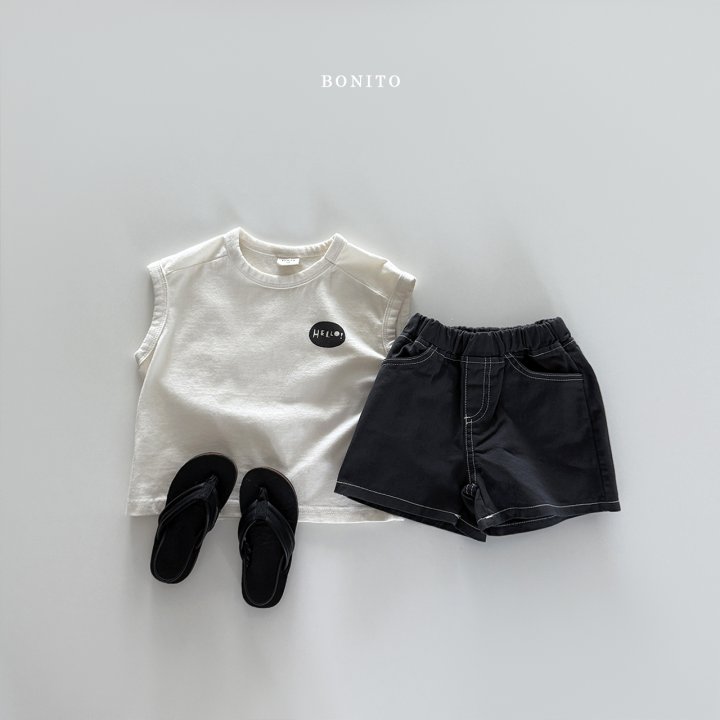Bonito - Korean Children Fashion - #childofig - Hello Sleeveless - 6