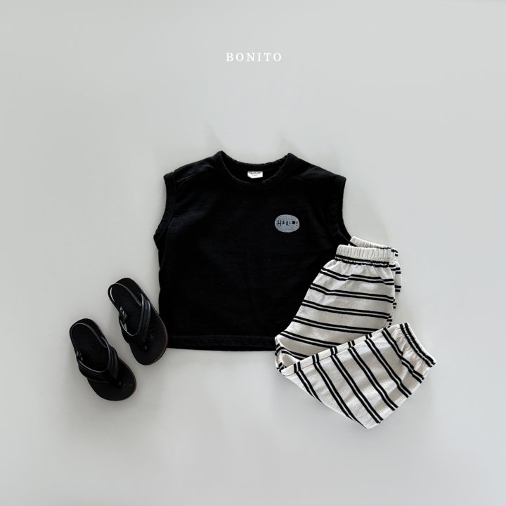 Bonito - Korean Children Fashion - #childofig - Stripe Jogger Pants - 8