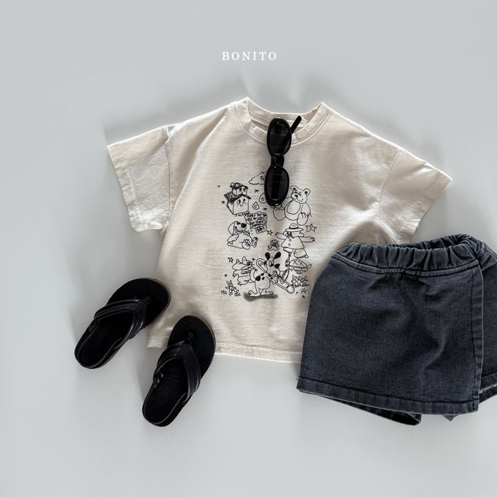 Bonito - Korean Children Fashion - #childofig - Drawing Tee - 5