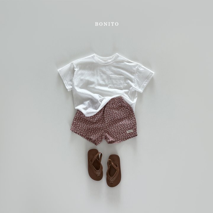 Bonito - Korean Children Fashion - #childrensboutique - Slub Pocket Tee - 8
