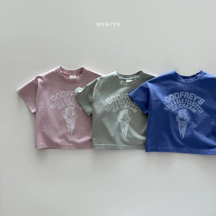 Bonito - Korean Children Fashion - #childofig - God Free Ice Cream Tee - 4