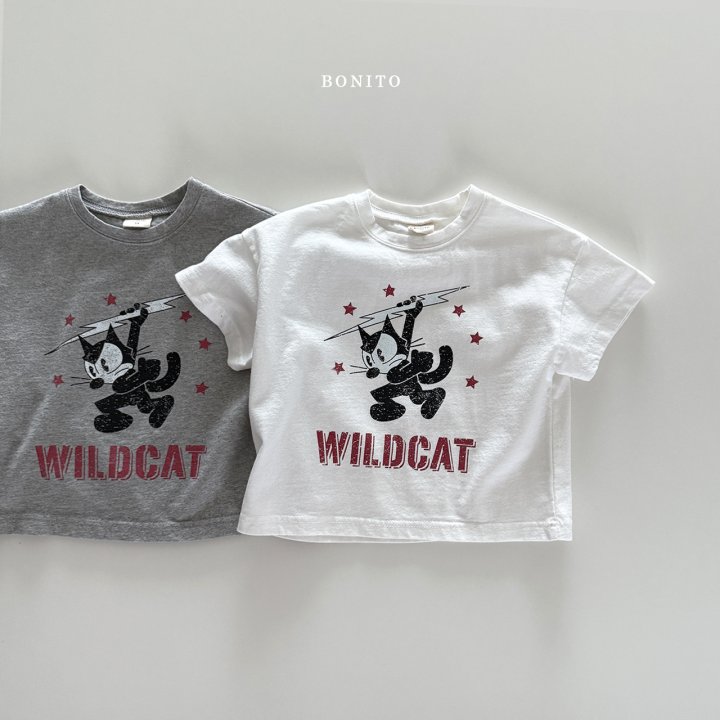 Bonito - Korean Children Fashion - #childrensboutique - Wild Cat Tee - 3