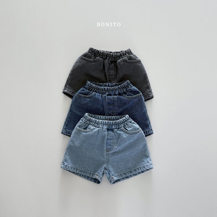 Bonito - Korean Children Fashion - #childrensboutique - Special Denim Shorts