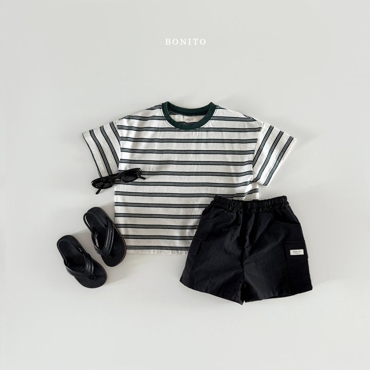 Bonito - Korean Children Fashion - #childrensboutique - Ari Stripe Tee - 11