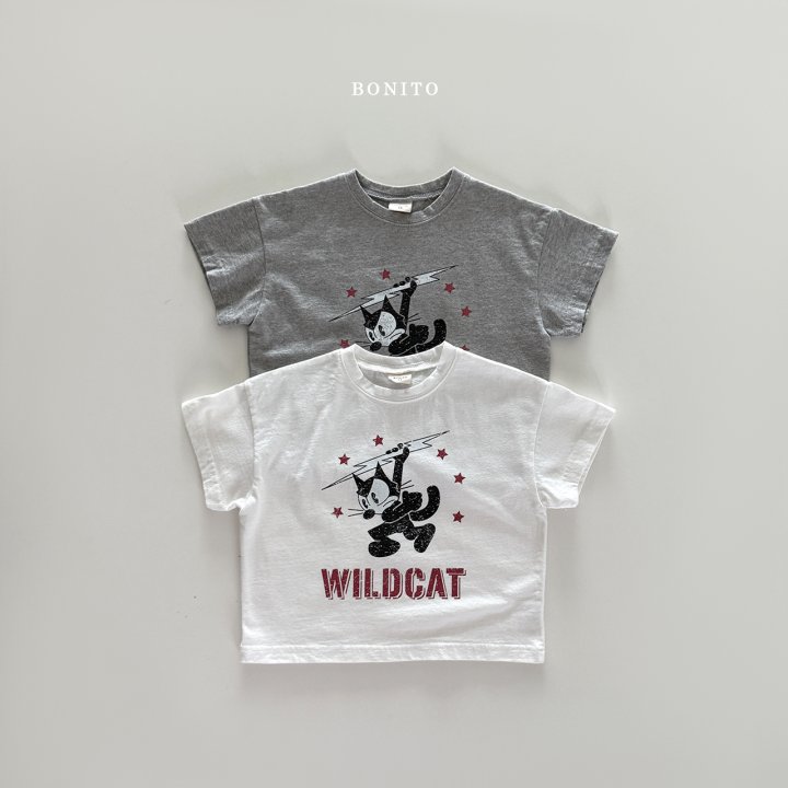 Bonito - Korean Children Fashion - #childrensboutique - Wild Cat Tee - 4