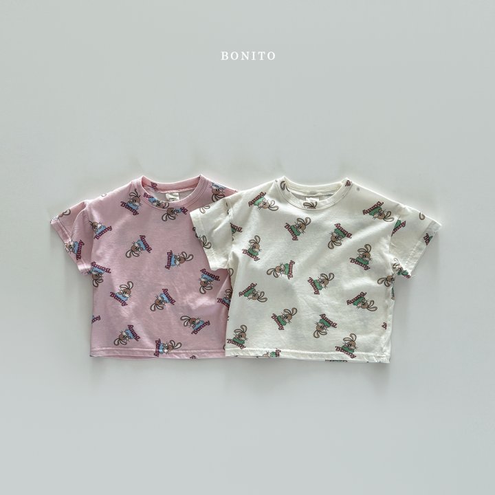 Bonito - Korean Children Fashion - #designkidswear - Bunny Rabbit Tee